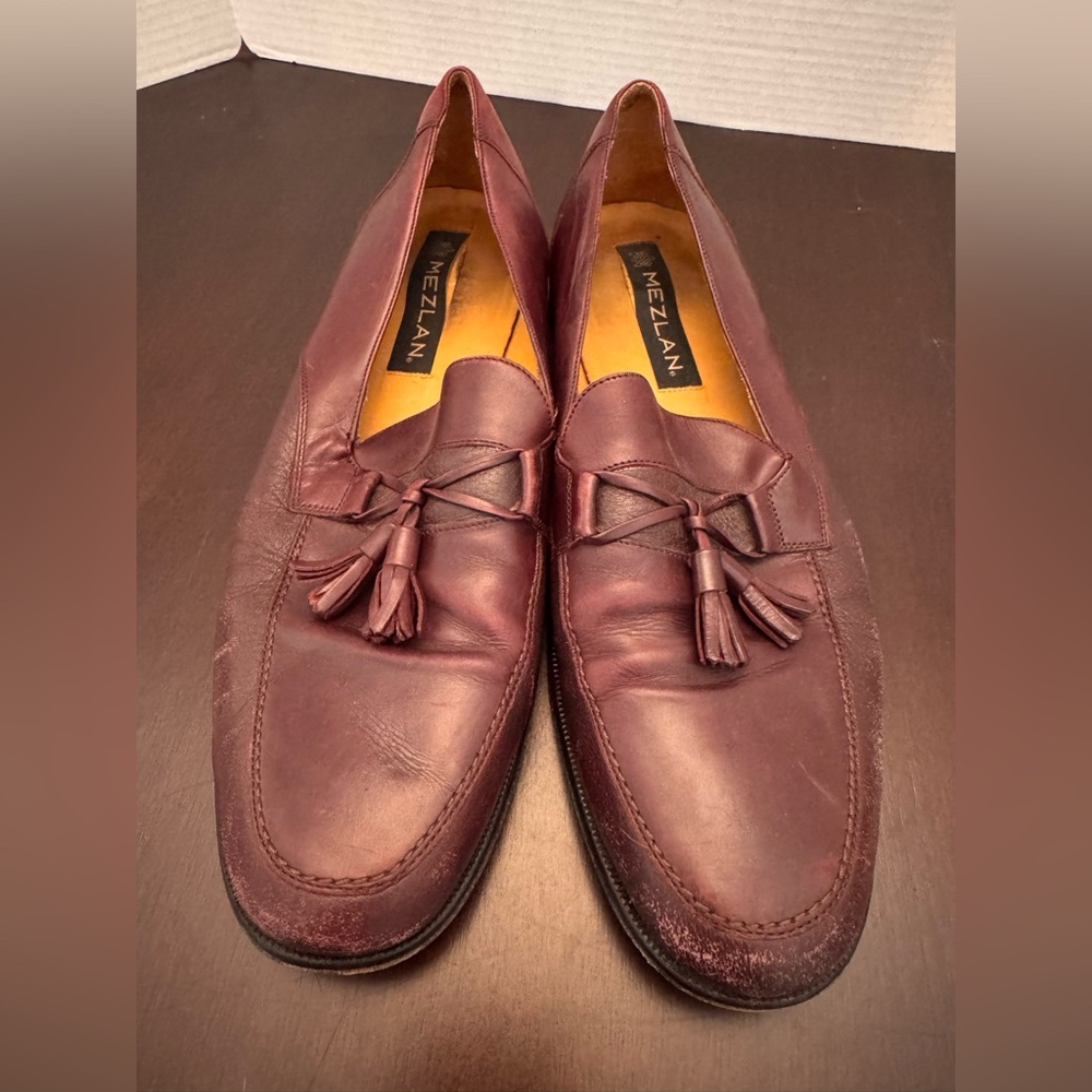 Mezlan Men's Brown Leather Loafers